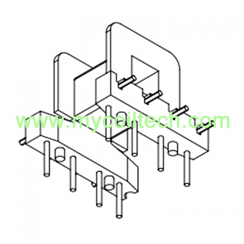 Конструкция катушки EE10 SMD